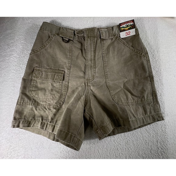 Weekender Shorts Mens 32 Khaki Stretch Utility Shorts Hiking NWT - Picture 1 of 4